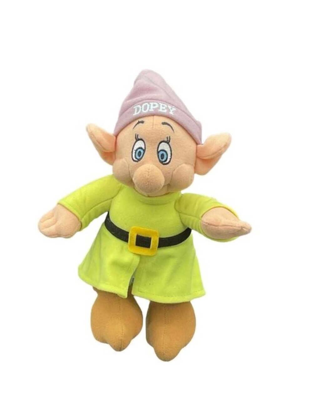 VTG Disney Store Dopey Plush 90s Snow White Kidcore Whimsygoth Stuffed Toy 8"